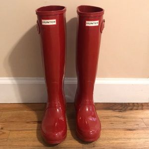 Hunter rain boots